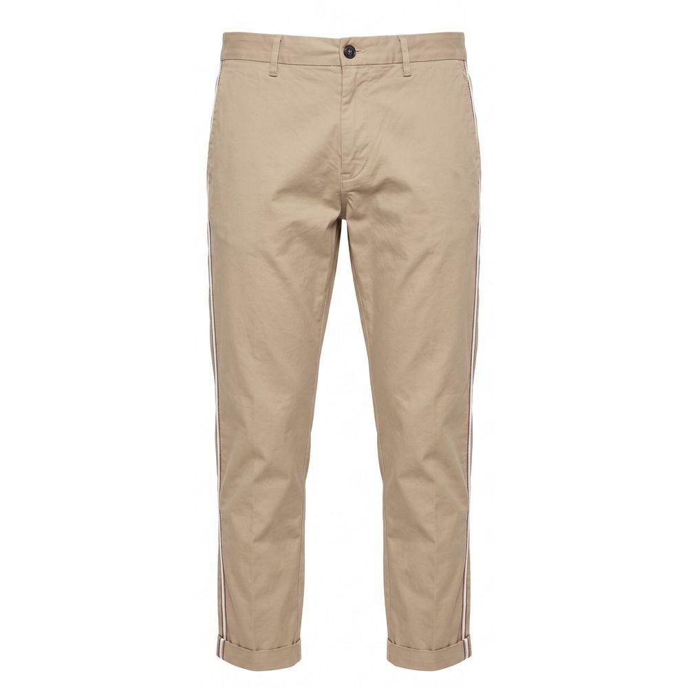Men’s Trussardi Jeans Beige Cotton Men Pants