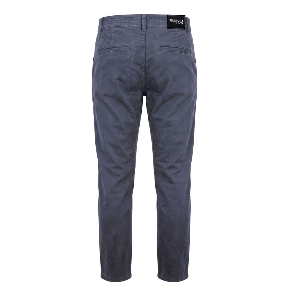 Men’s Trussardi Jeans Blue Cotton Men Pant