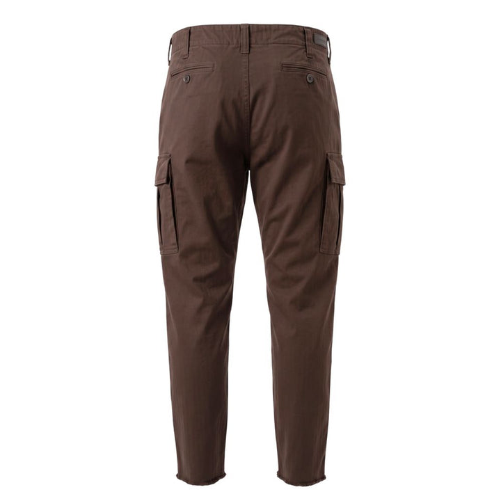 Trussardi Jeans Brown Cotton Men Pant