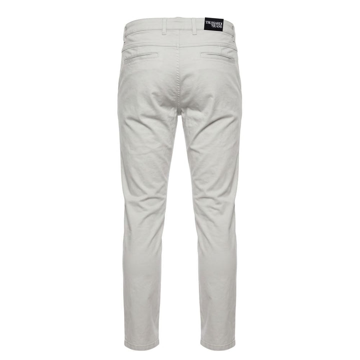 Men’s Trussardi Jeans Grey Cotton Men Pants