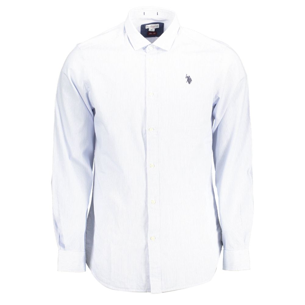 Men’s U.s. Polo Assn. Azzurro Cotton Shirt