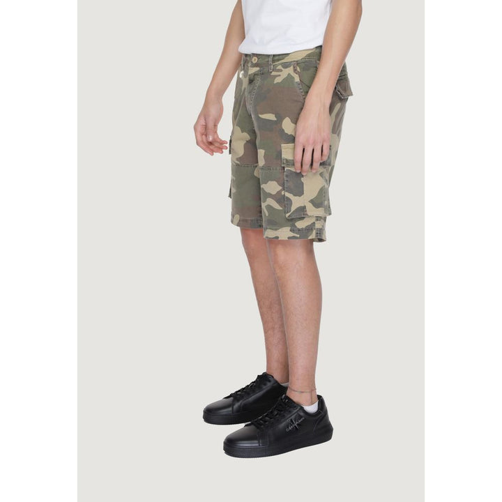 Men’s U.s. Polo Assn. Beige Cotton Bermuda Shorts