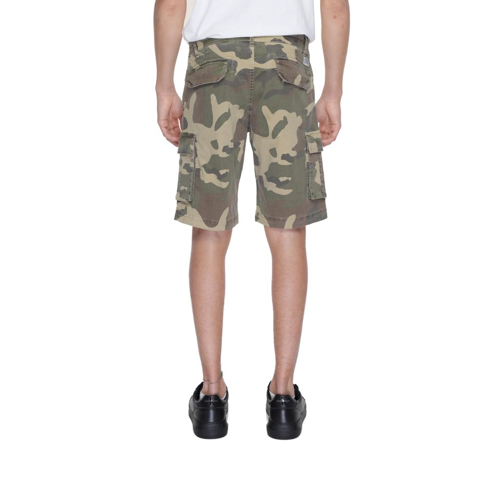Men’s U.s. Polo Assn. Beige Cotton Bermuda Shorts