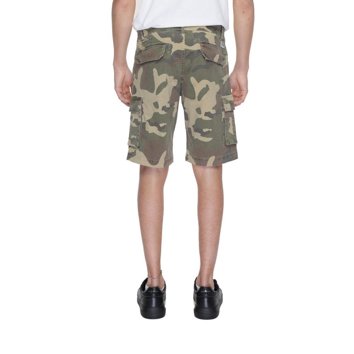 Men’s U.s. Polo Assn. Beige Cotton Bermuda Shorts