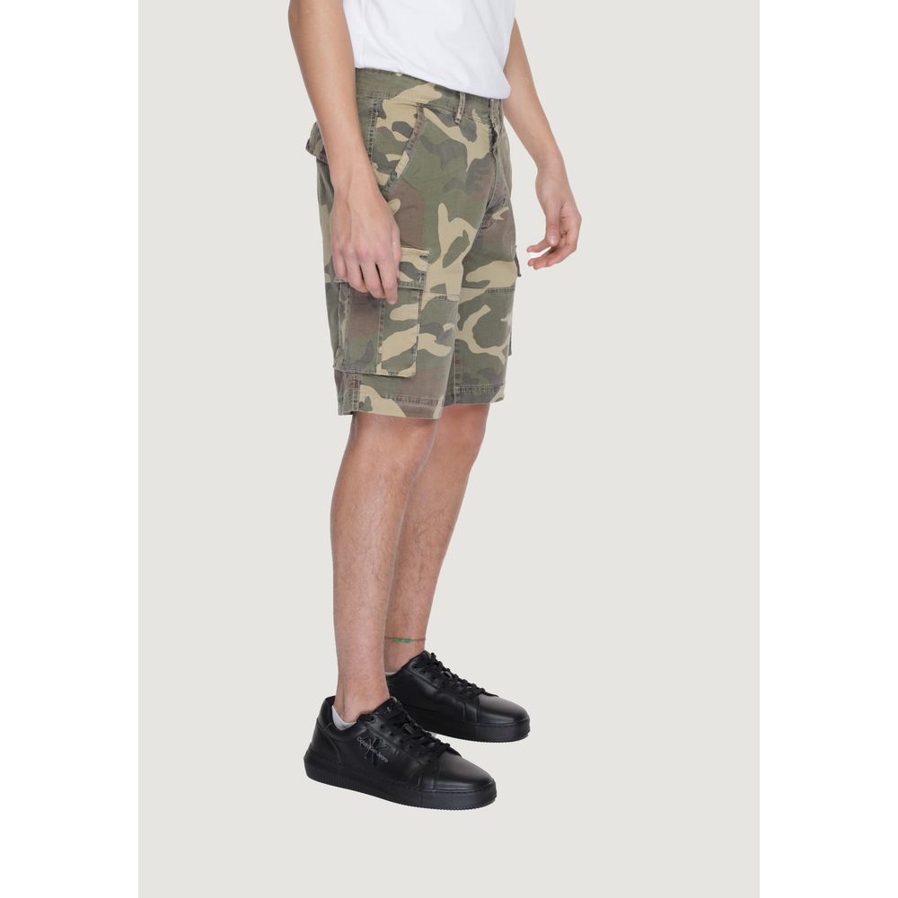 Men’s U.s. Polo Assn. Beige Cotton Bermuda Shorts