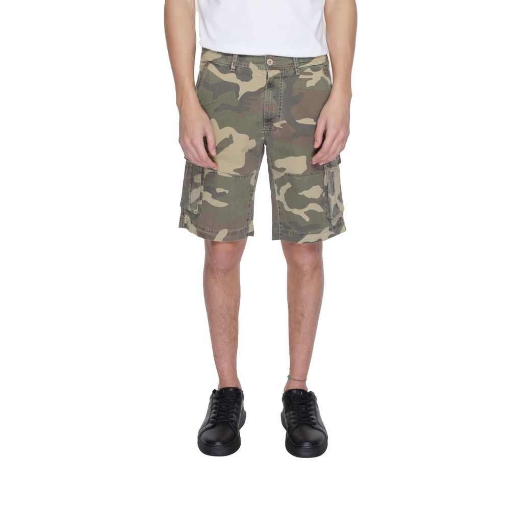 Men’s U.s. Polo Assn. Beige Cotton Bermuda Shorts