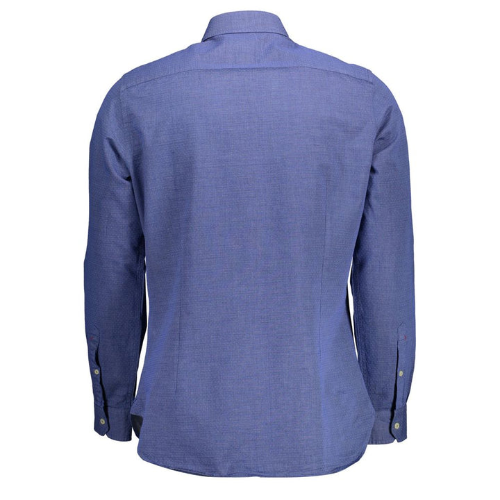 Men’s U.s. Polo Assn. Blue Cotton Shirt