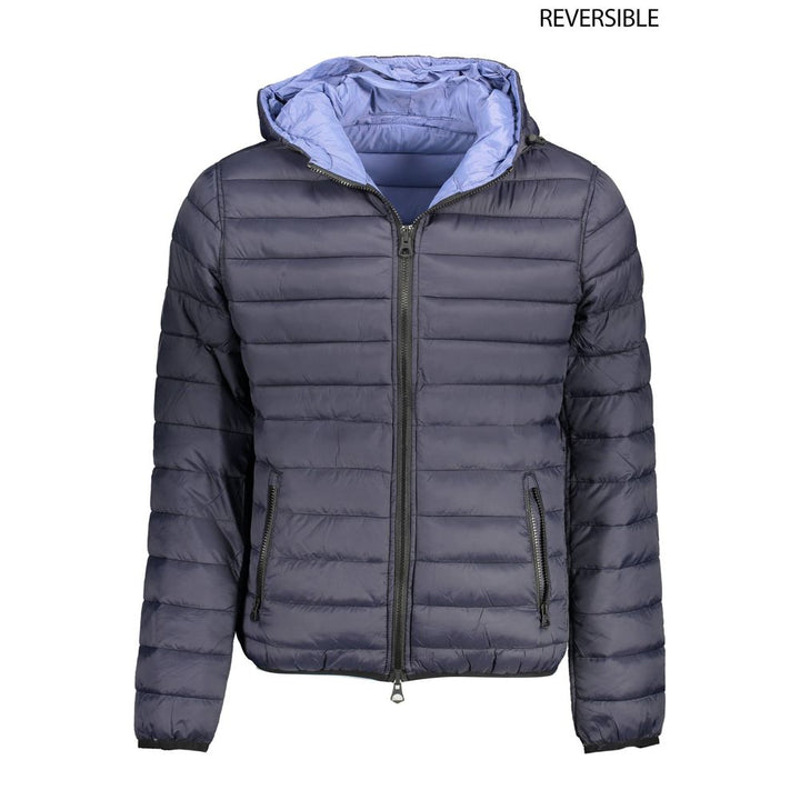 Men’s U.s. Polo Assn. Blue Nylon Jacket