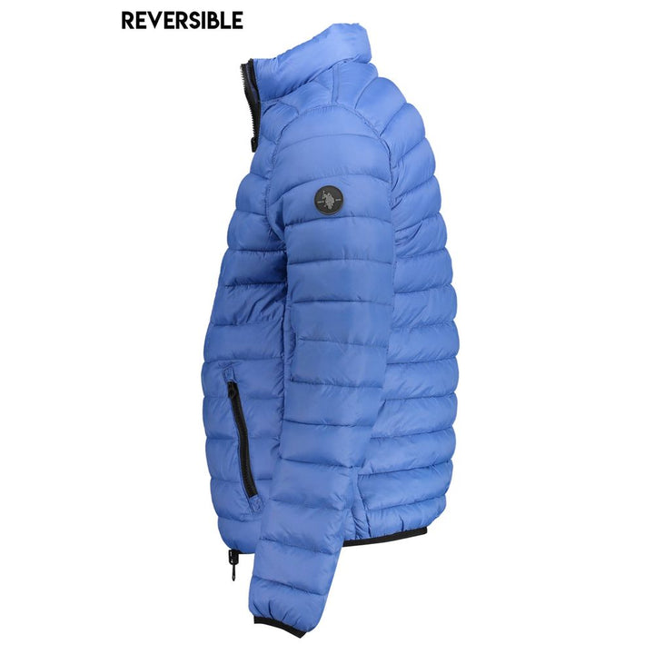 Men’s U.s. Polo Assn. Blue Nylon Jacket