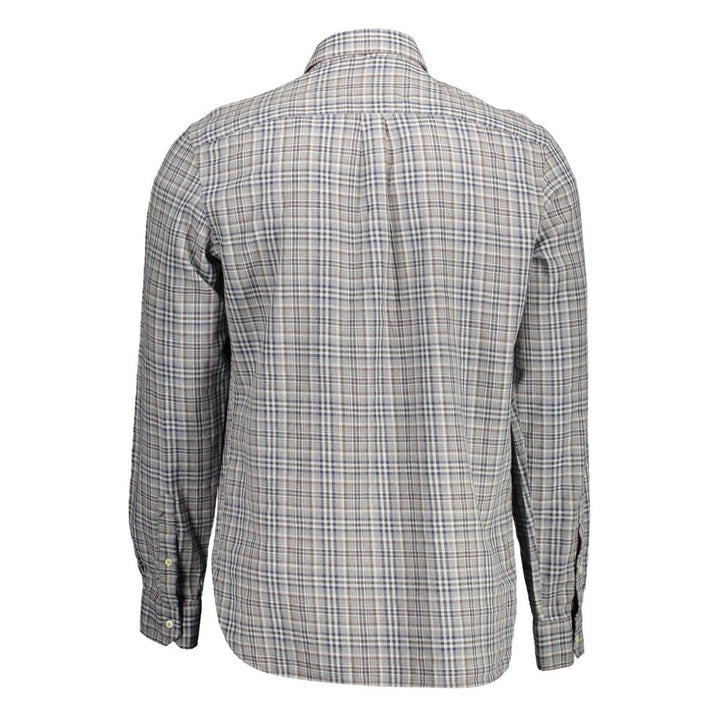 U.s. Polo Assn. Gray Cotton Men’s Shirt