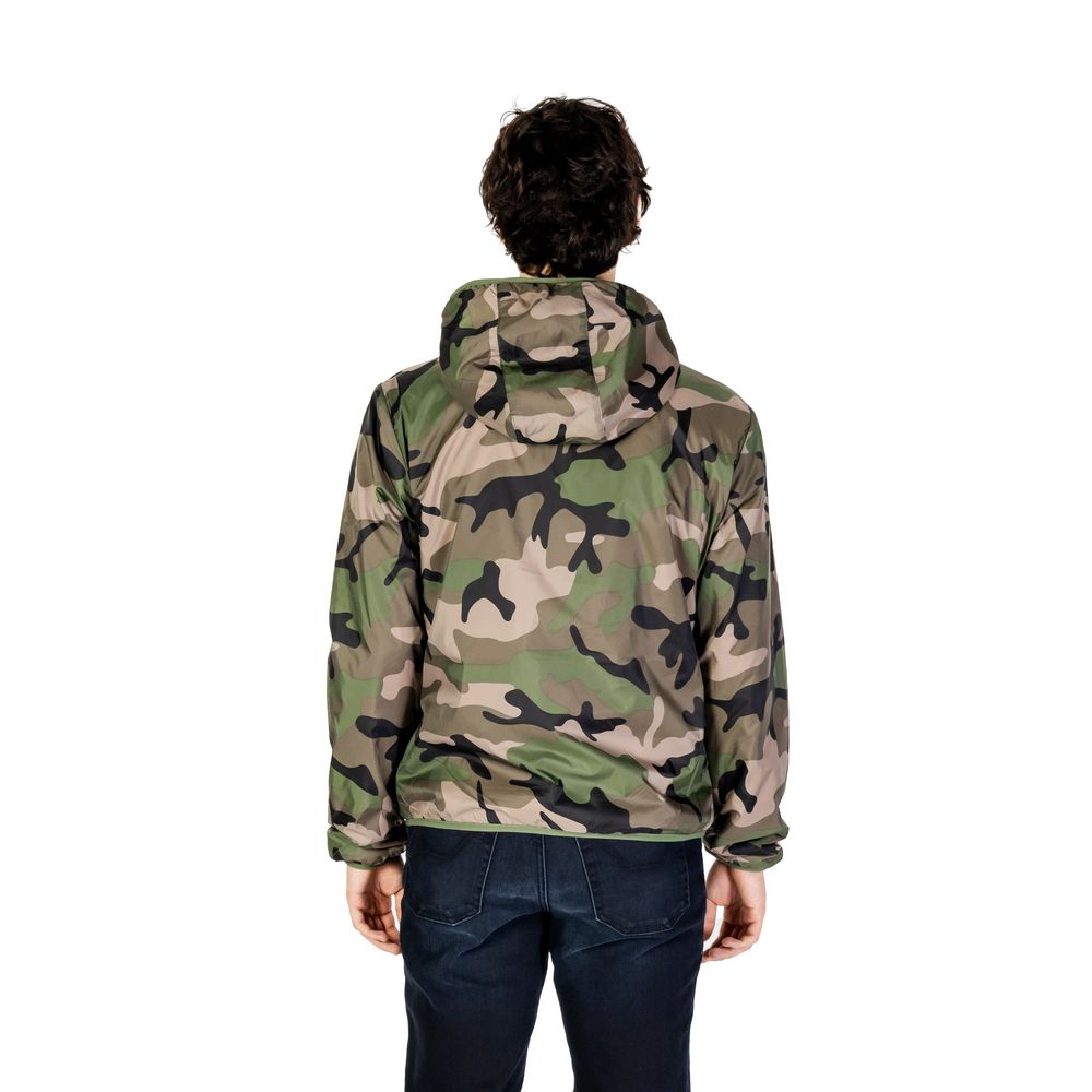 Men’s U.s. Polo Assn. Green Polyamide Shell Jacket