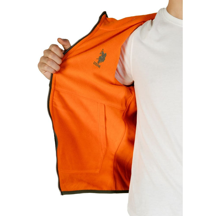 Men’s U.s. Polo Assn. Green Polyamide Shell Jacket