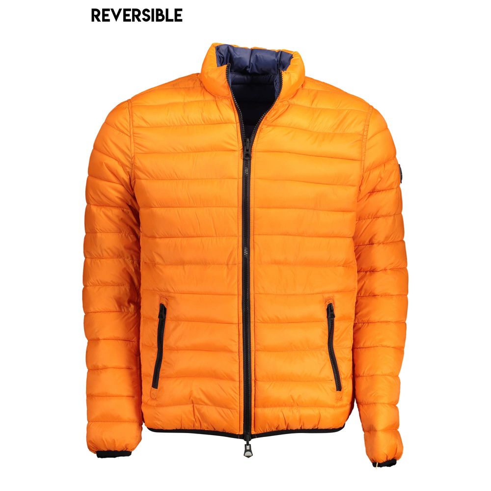 Men’s U.s. Polo Assn. Orange Nylon Jacket