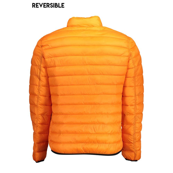 Men’s U.s. Polo Assn. Orange Nylon Jacket