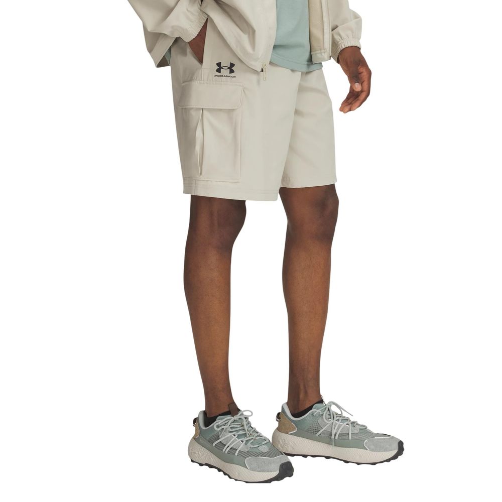 Men’s Under Armour Beige Polyester Bermuda Shorts