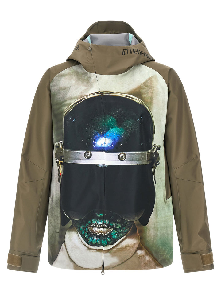Men’s Undercover Bicolor Nylon Shell Jacket