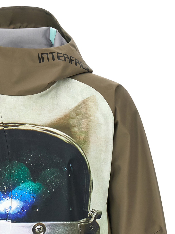Men’s Undercover Bicolor Nylon Shell Jacket