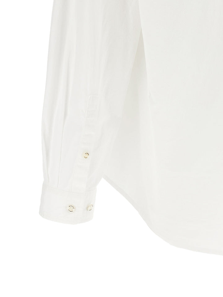Undercover White Cotton Blouse