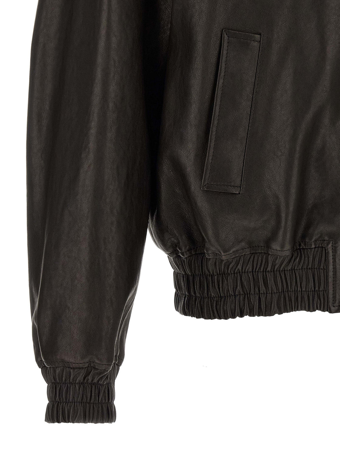 Men’s Valentino Garavani Black Calfskin Leather Jacket