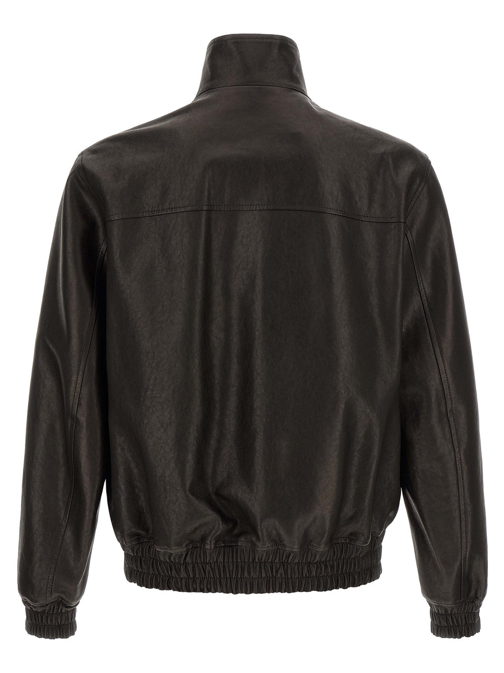 Men’s Valentino Garavani Black Calfskin Leather Jacket