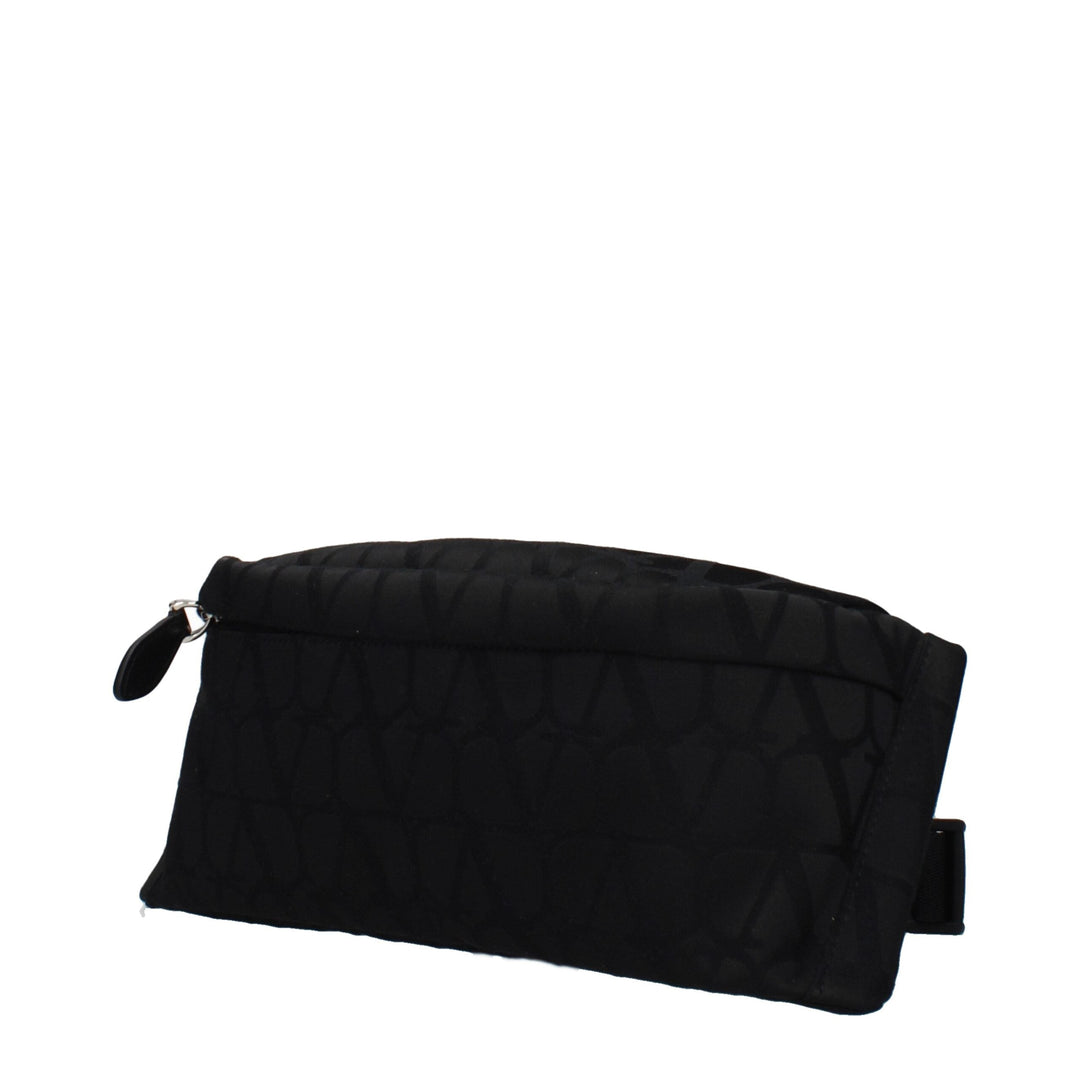 Men’s Valentino Garavani Black Fabric Backpack