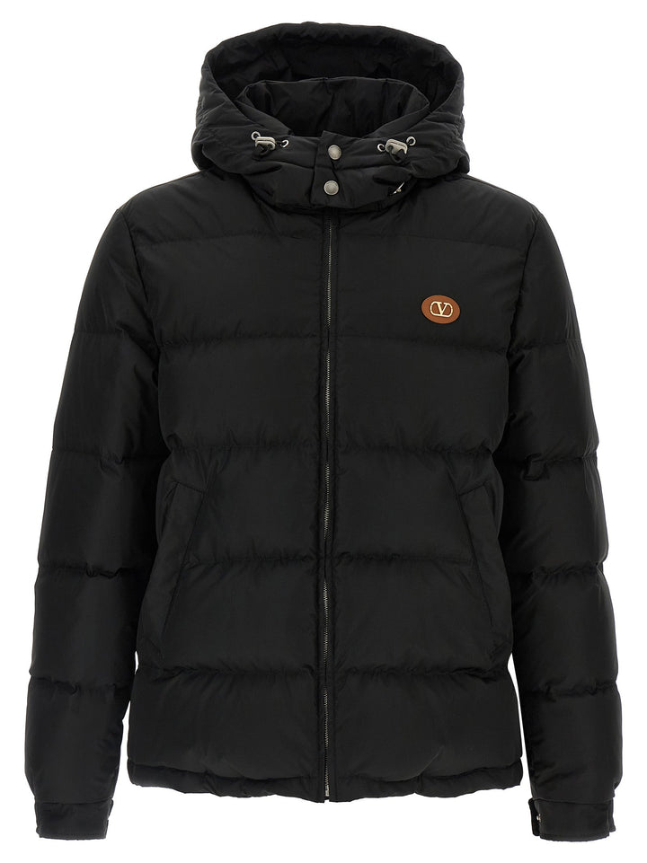 Men’s Valentino Garavani Black Polyamide Full-length Jacket
