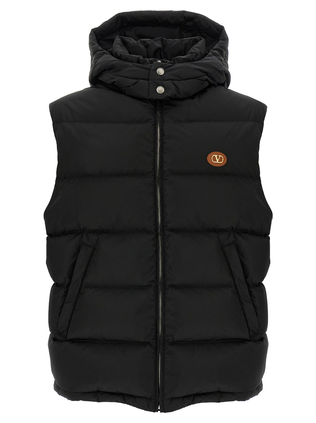 Men’s Valentino Garavani Black Polyamide Sleeveless Jacket