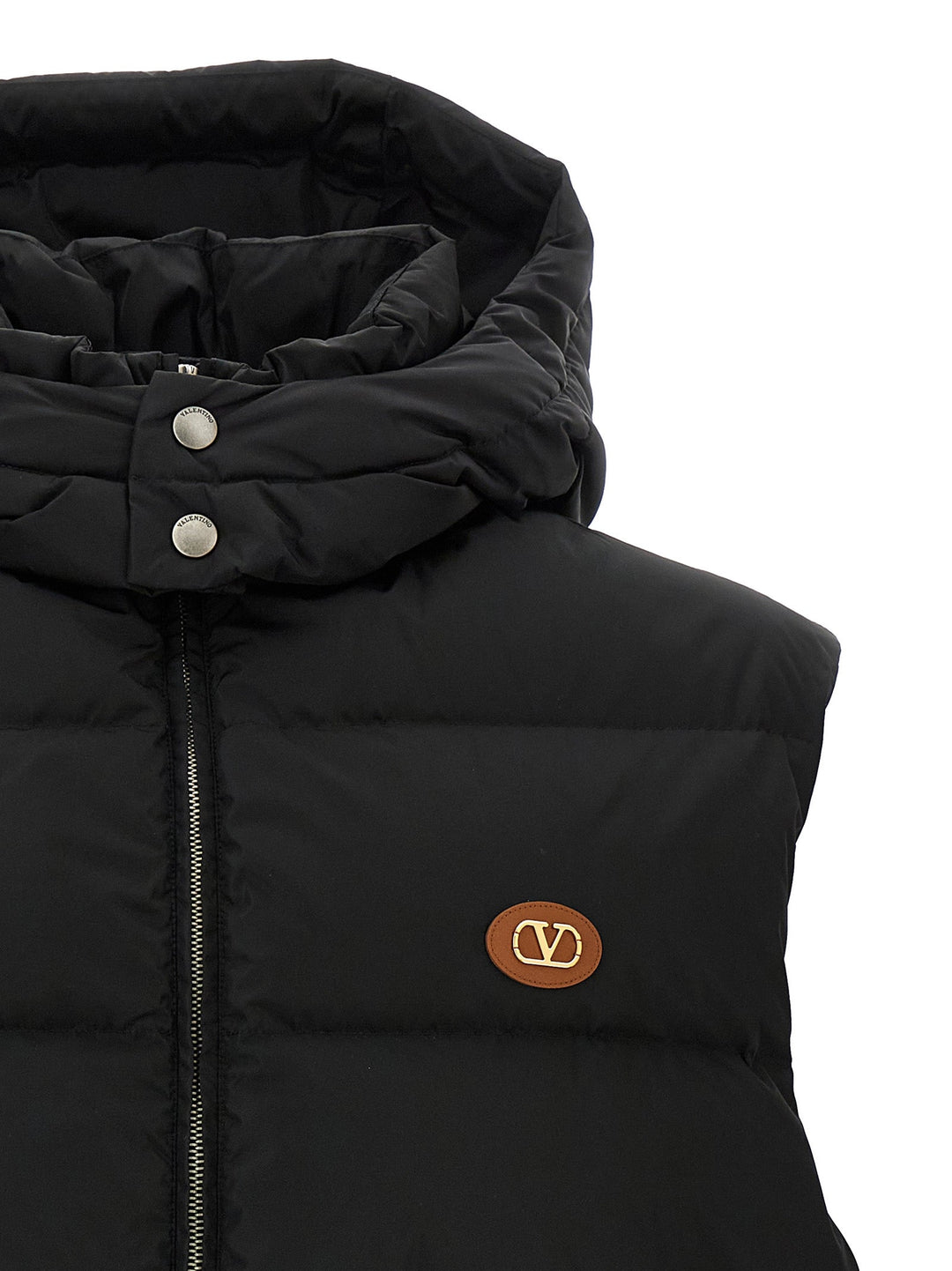 Men’s Valentino Garavani Black Polyamide Sleeveless Jacket