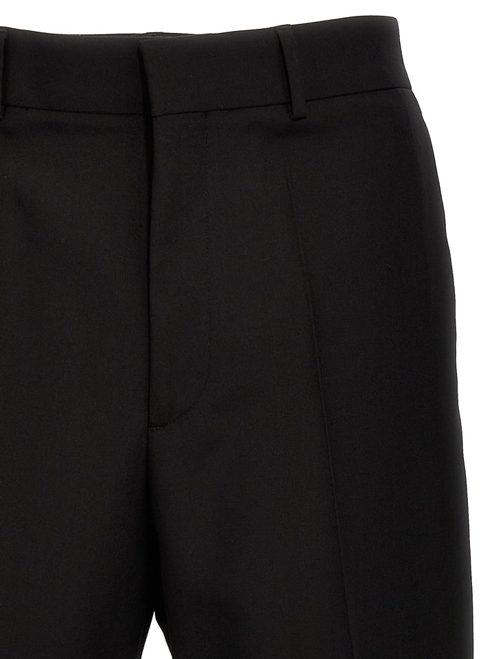 Men’s Valentino Garavani Black Virgin Wool Dress Pants