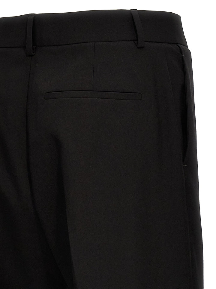 Men’s Valentino Garavani Black Virgin Wool Dress Pants