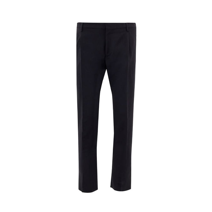 Valentino Garavani Black Wool Dress Pants