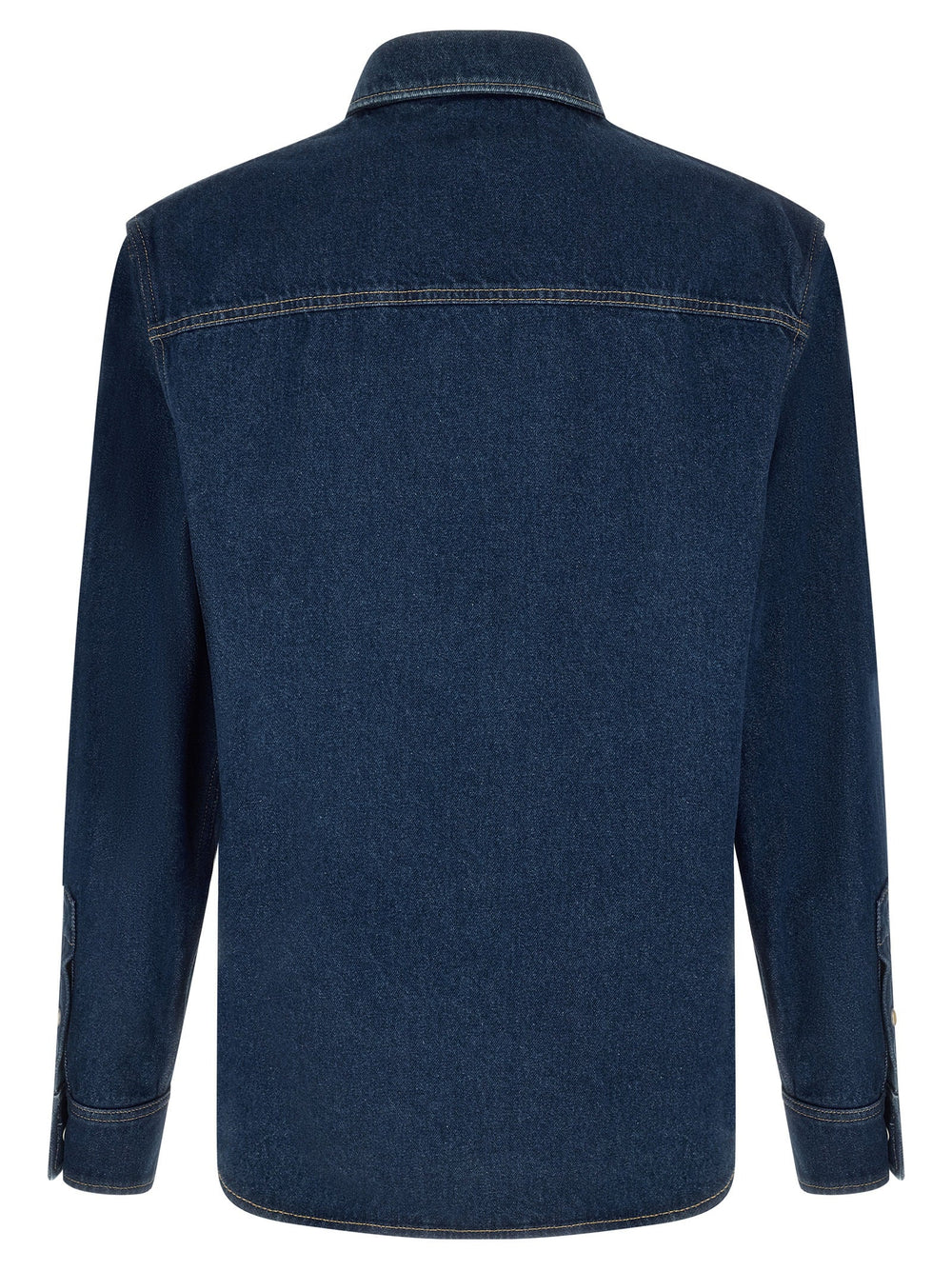 Valentino Garavani Blue Cotton Blouse