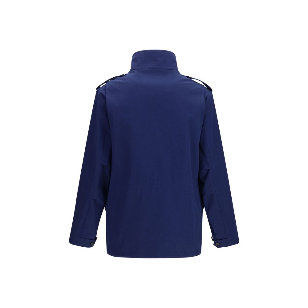 Men’s Valentino Garavani Blue Cotton Coat
