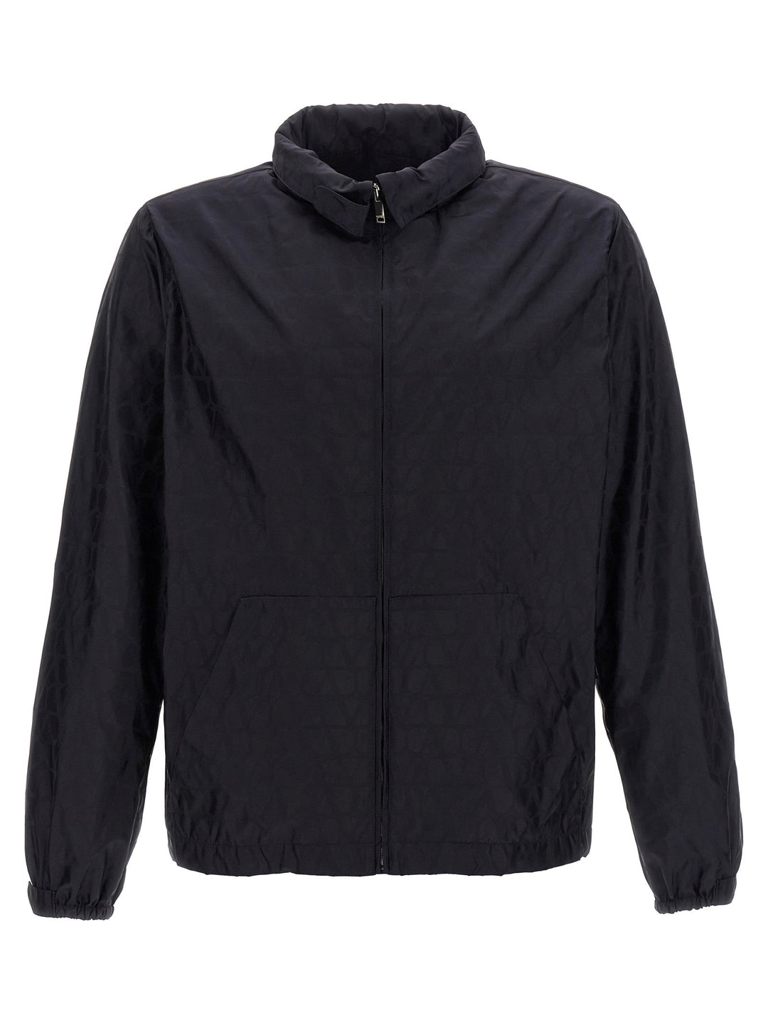 Men’s Valentino Garavani Blue Polyamide Shell Jacket