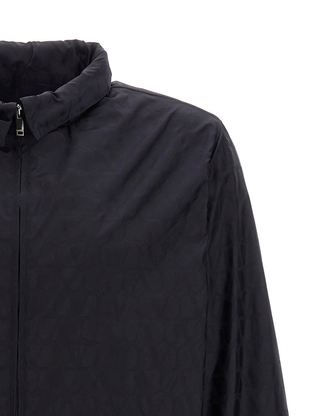 Men’s Valentino Garavani Blue Polyamide Shell Jacket