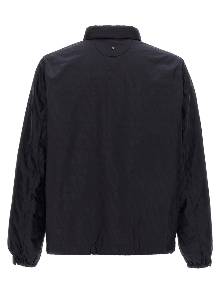 Men’s Valentino Garavani Blue Polyamide Shell Jacket