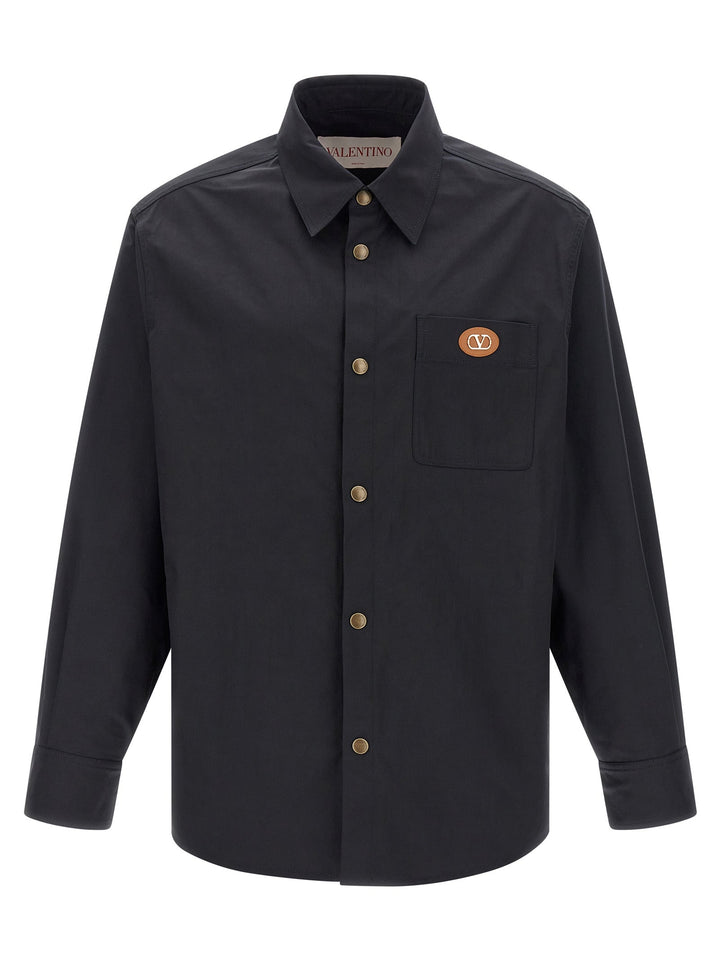 Men’s Valentino Garavani Blue Polyester Full-length Jacket