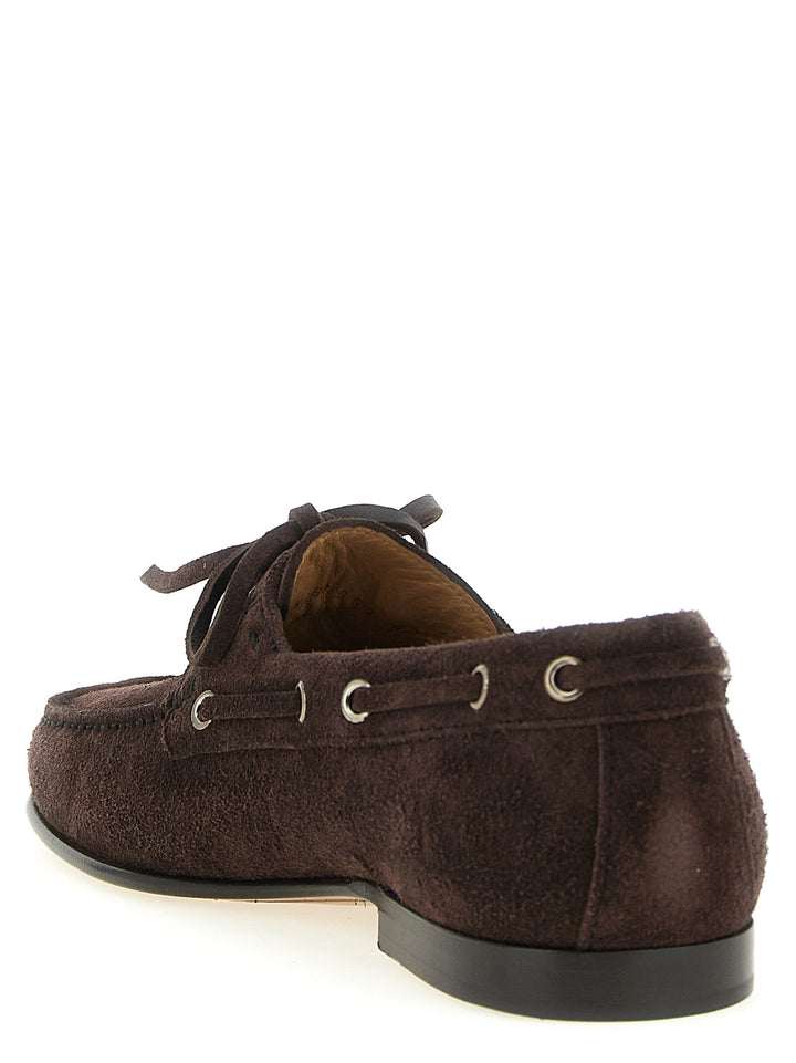 Men’s Valentino Garavani Brown Cowhide Slip-on Loafers