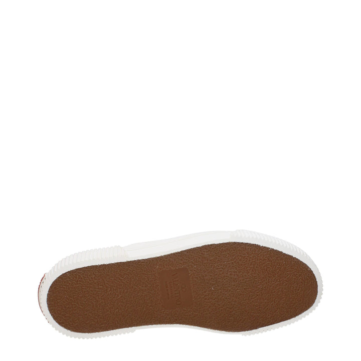Men’s Valentino Garavani Brown Fabric Slip-on Loafers