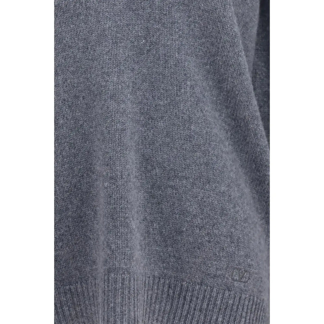 Men’s Valentino Garavani Gray Cashmere Sweater