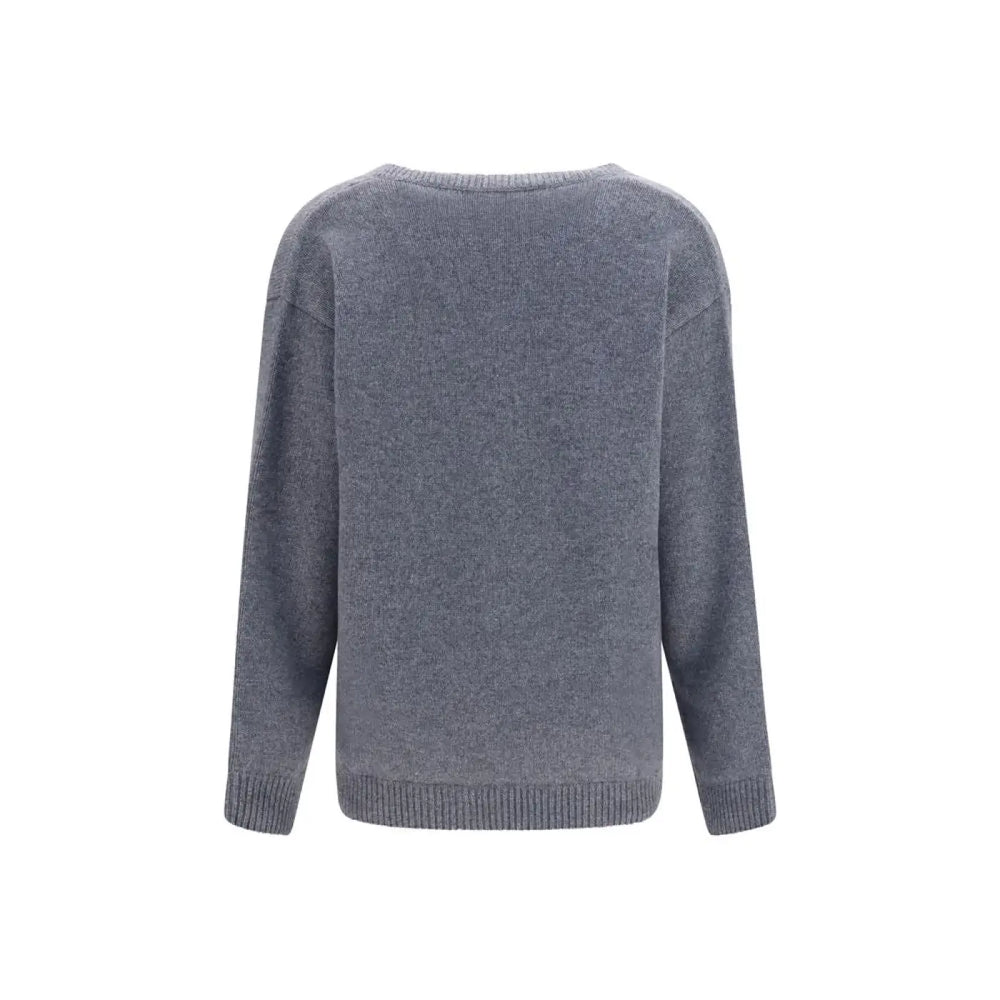 Men’s Valentino Garavani Gray Cashmere Sweater