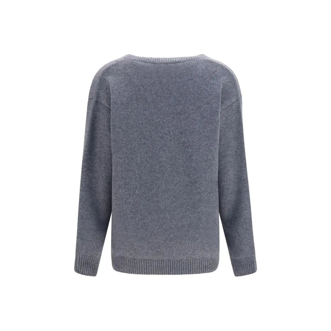 Men’s Valentino Garavani Gray Cashmere Sweater