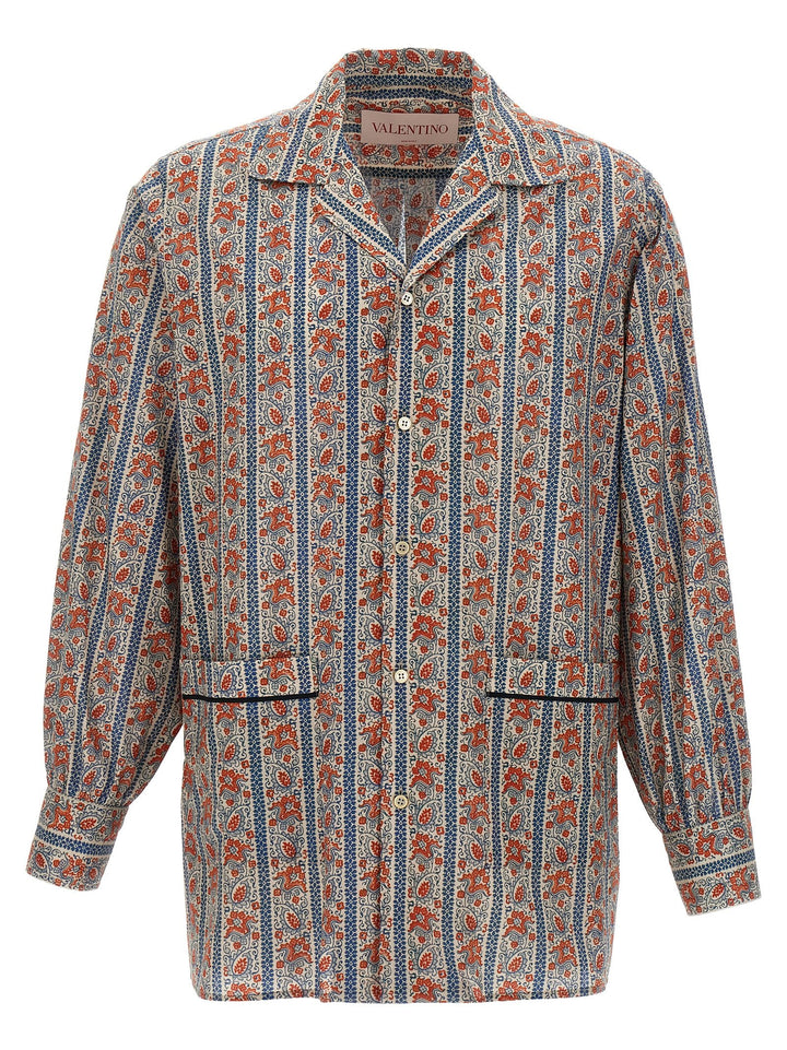 Valentino Garavani Multicolor Cotton Blouse