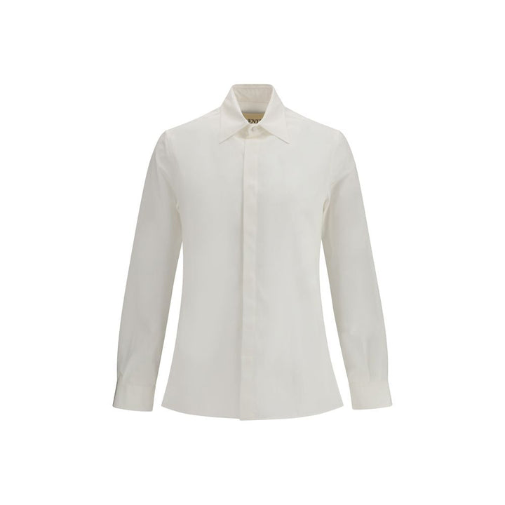 Valentino Garavani White Cotton Dress Shirt