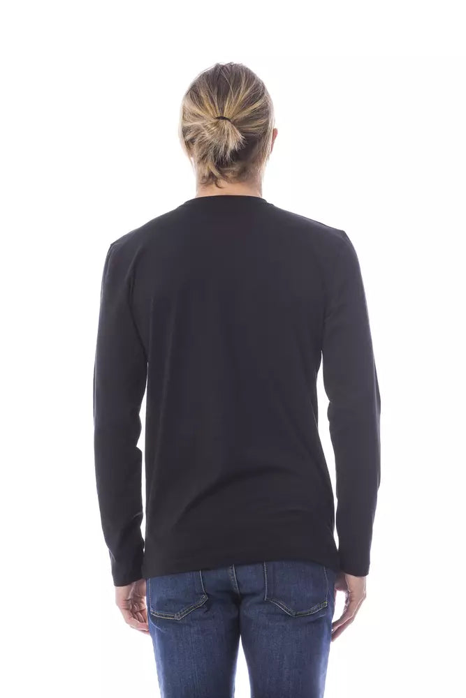 Men’s Verri Black Cotton Men T-shirt