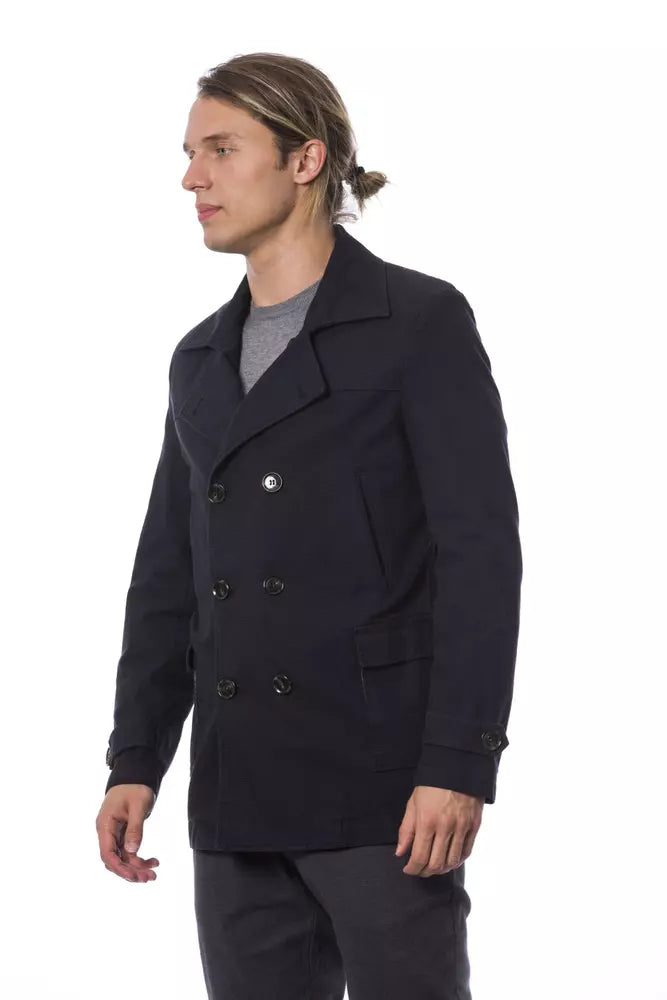 Men’s Verri Blue Cotton Blazer