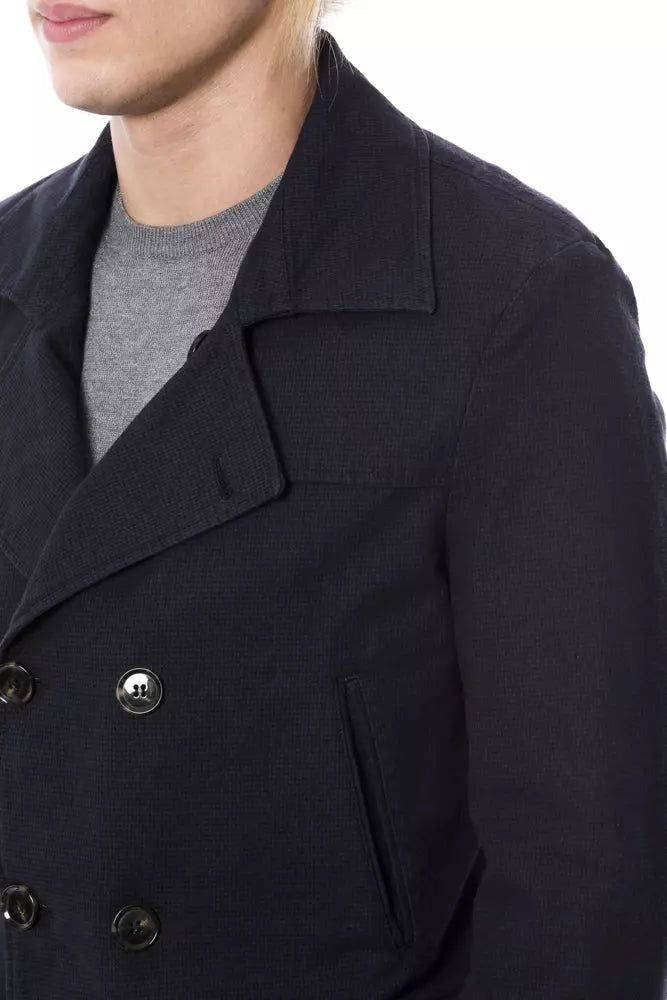 Men’s Verri Blue Cotton Blazer