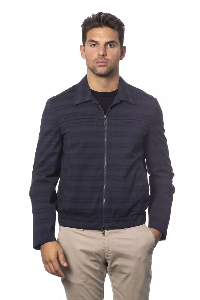 Men’s Verri Blue Wool Light Jacket