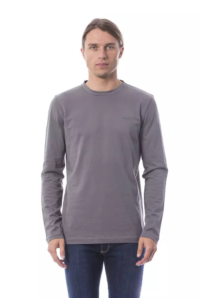 Men’s Verri Gray Cotton T-shirt