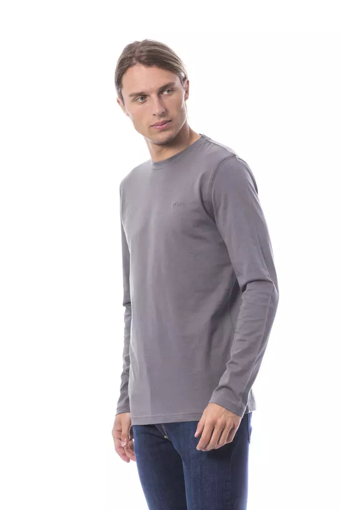 Men’s Verri Gray Cotton T-shirt